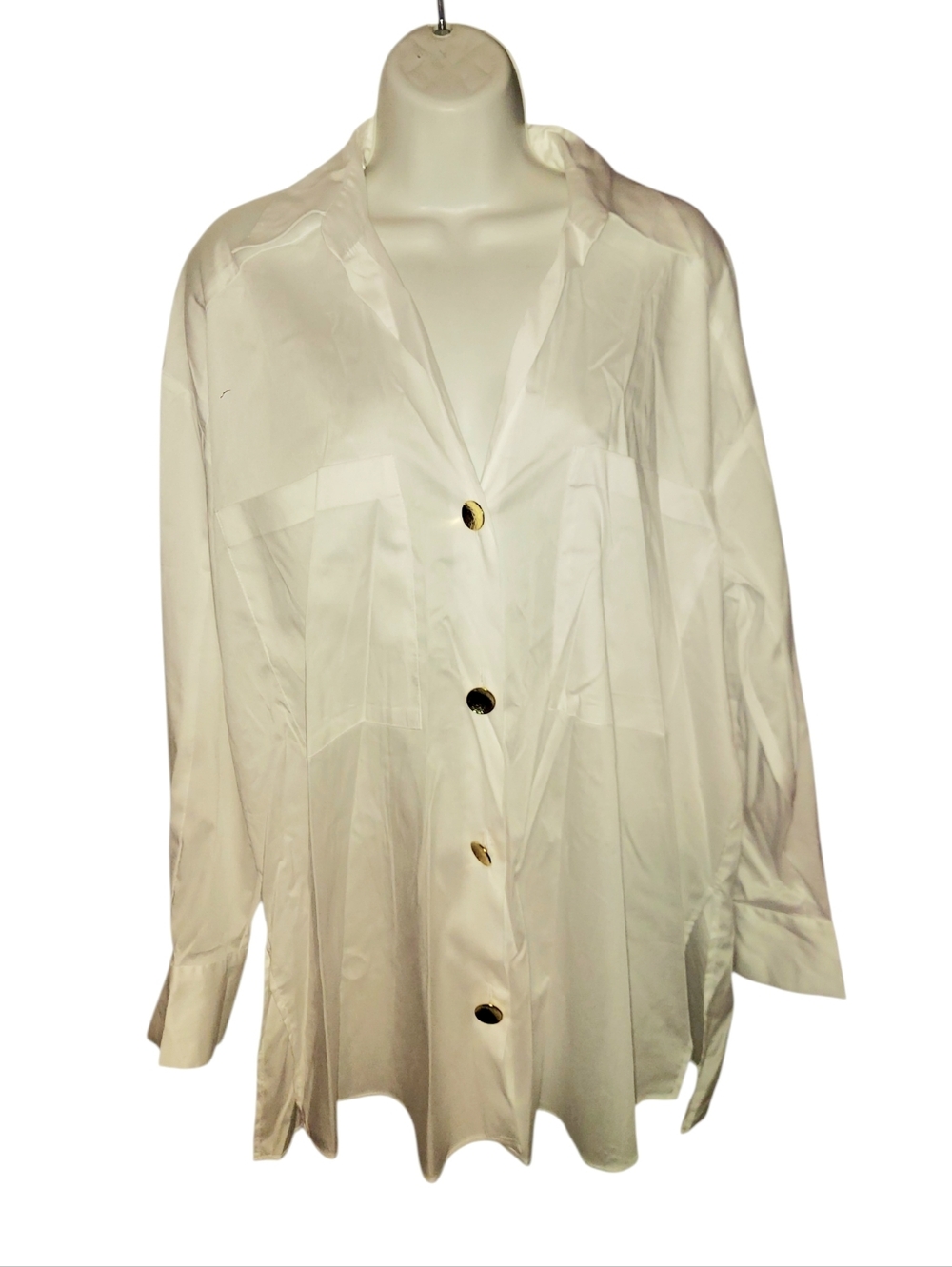 Zara Button-Front  Blouse